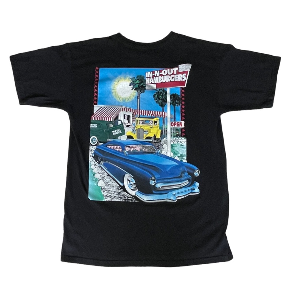 NWOT IN-N-OUT BURGER CALIFORNIA T-SHIRT SIZE M - Picture 5 of 7